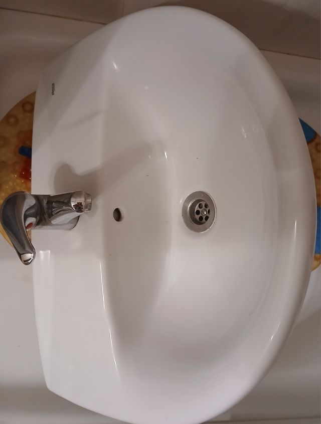 Lavabo Roca Blanco 42x50cm Porcelana regalo grifo