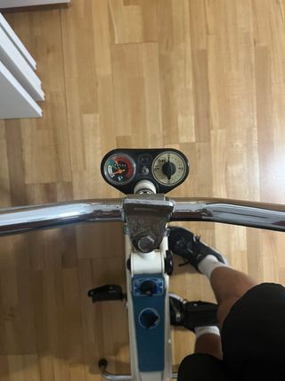 Bicicleta Estática BH Vibrowcycle Hi-tech Vintage