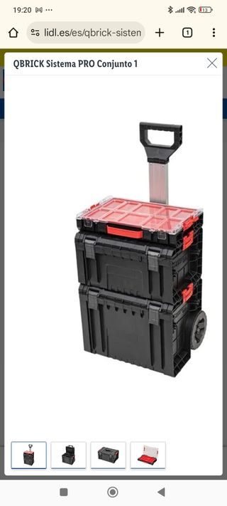 Qbrick System Pro Carro Portaherramientas