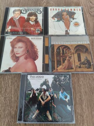 LOTE 5 CDS VARIADOS POP