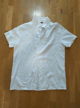 Camisa blanca hombre talla L