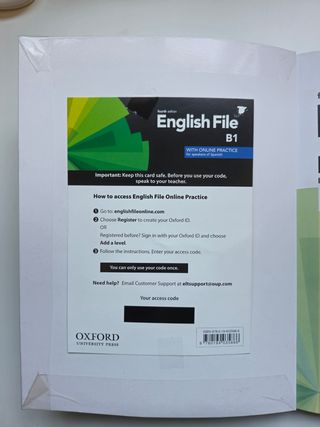 Libro de Ingles, isbn 9780194035651.