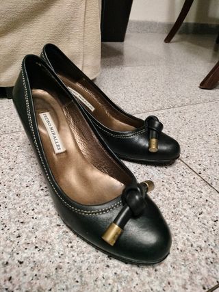 Conjunto Pedro Miralles Bolso y Zapatos Negros