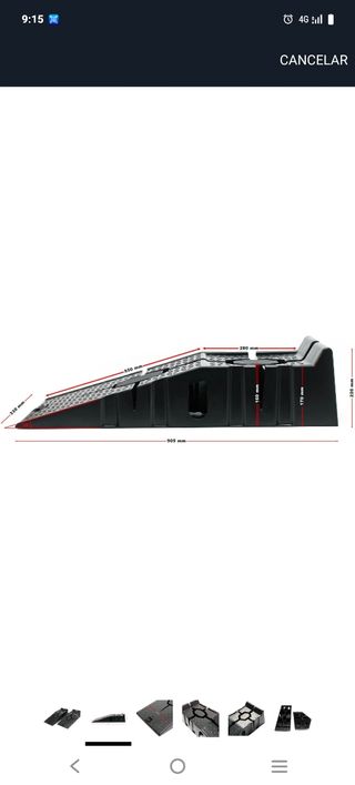Rampas elevadora de coche 2,5 toneladas 