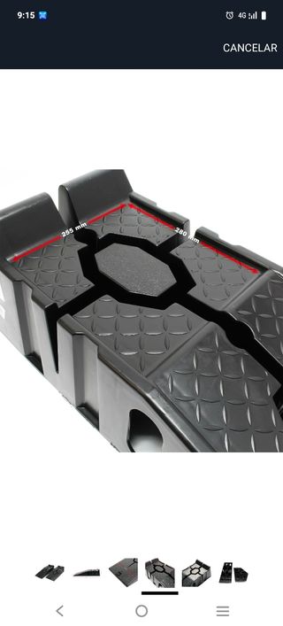 Rampas elevadora de coche 2,5 toneladas 