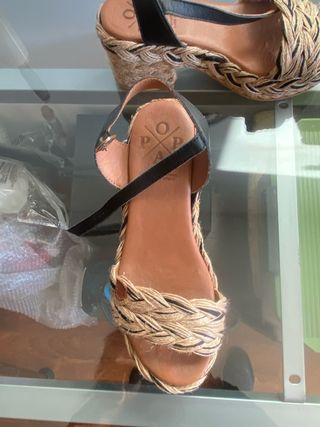 Sandalias Esparto Verano Talla 37