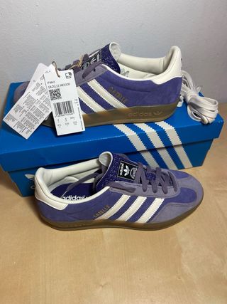 Adidas Gazelle Indoor Moradas Talla 36 2/3
