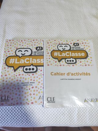 Libro francés y actividades 