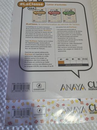 Libro francés y actividades 
