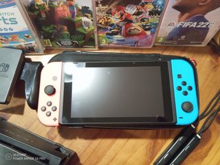 Nintendo Switch con juegos