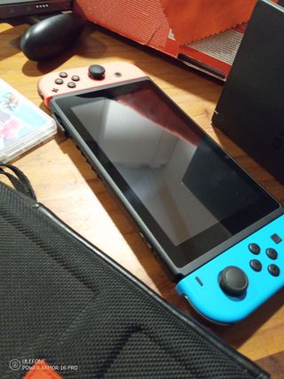 Nintendo Switch con juegos