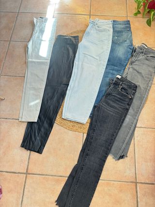 Lote 5 Pantalones Talla 36