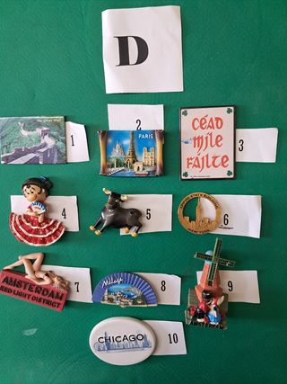 Magneti Souvenir Esteri Vari