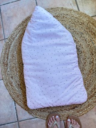 Saco capazo Mayoral bebé rosa estrellas