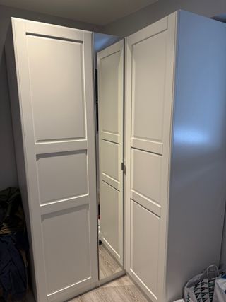 Armario Ikea Blanco Madera