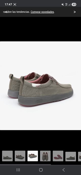 Zapatillas Náuticas Pitas Verde Oliva