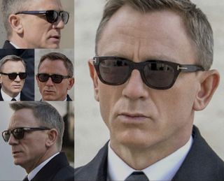 Gafas de Sol Tom Ford Negras Estilo James Bond
