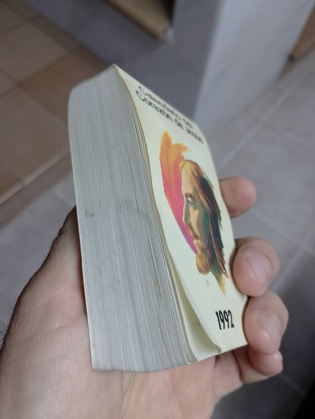 Calendario Corazón de Jesús 1992