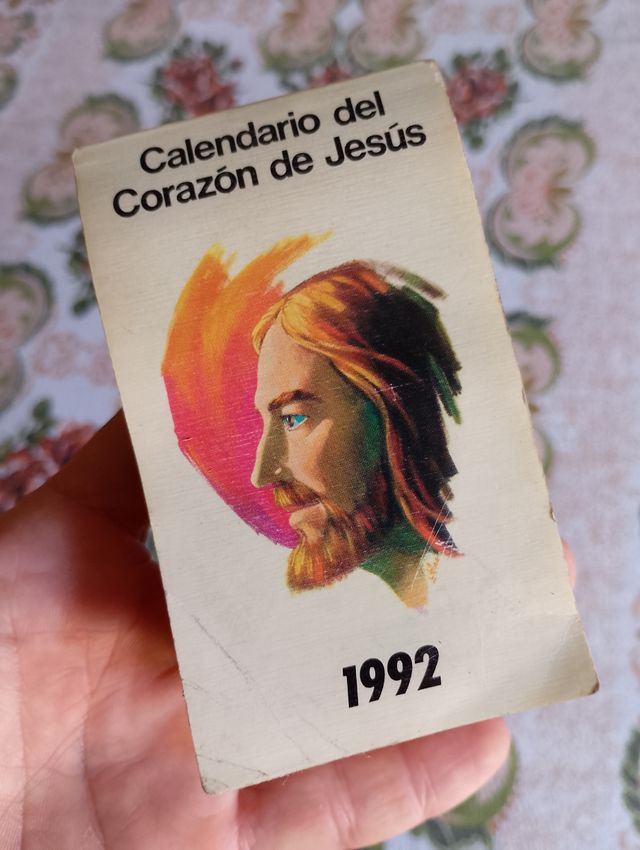 Calendario Corazón de Jesús 1992