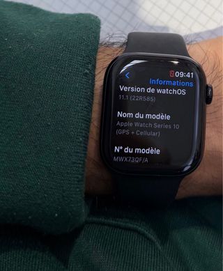 Apple Watch Series 10 GPS+Cellular 42mm Negro