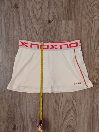 Falda de pádel NOX blanca