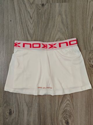 Falda de pádel NOX blanca