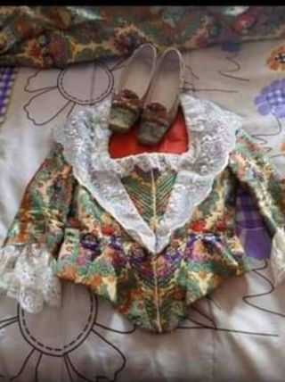 Traje de fallera siglo 