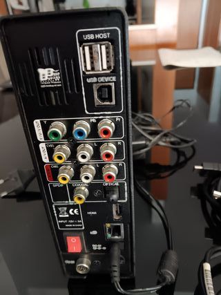 Grabador TDT con disco duro externo