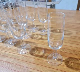 Servizio 17 Bicchieri Cristallo Nuovi