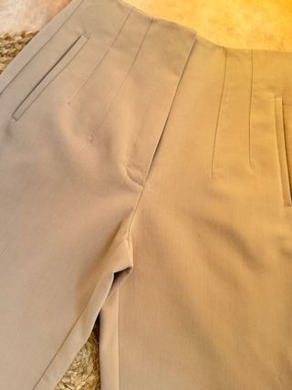 Pantalón Zara Beige Talla 36