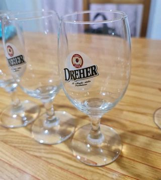 5 Bicchieri Dreher Vetro