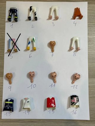 Piezas sueltas Playmobil