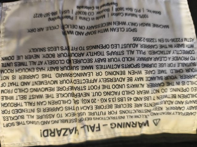 Mochila Portabebés Ergonómica Boba