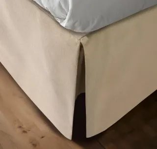 1 funda cubre base tapizada o canapé beige cama 90