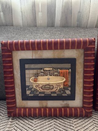 Cuadro Decorativo Baño