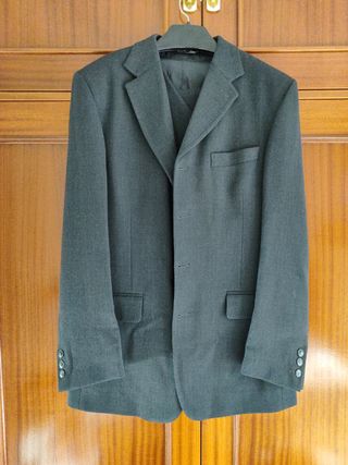 Traje Chaqueta Gris Marengo Talla 50