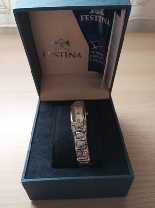 Reloj Festina Plateado