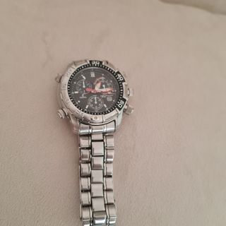 Reloj Festina Cronógrafo Negro y Plateado