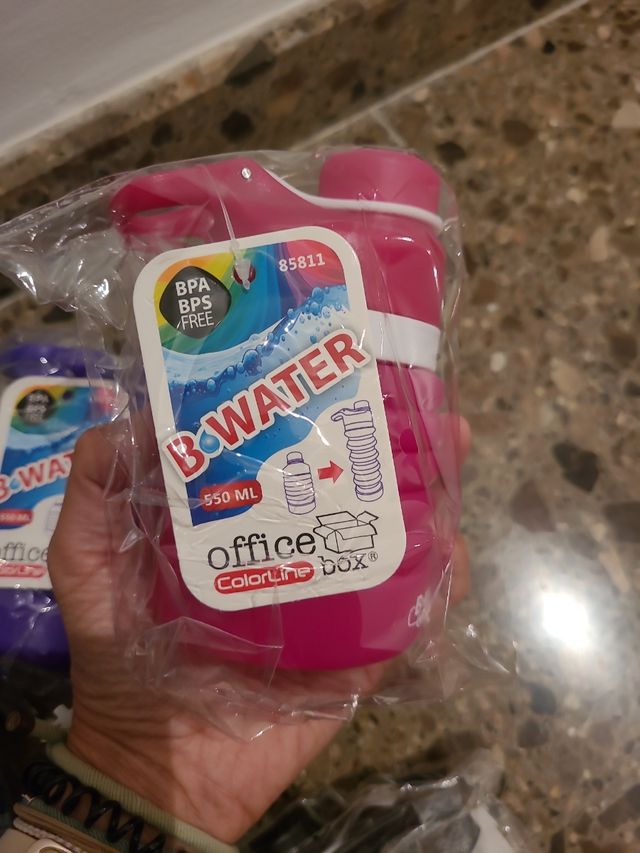 Botella de Silicona Plegable 550ml