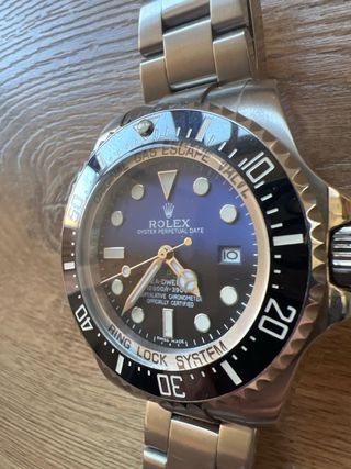 Reloj rlx sea dweller Automático Diver Azul
