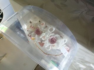 Traje de Comunión Blanco y Rosa