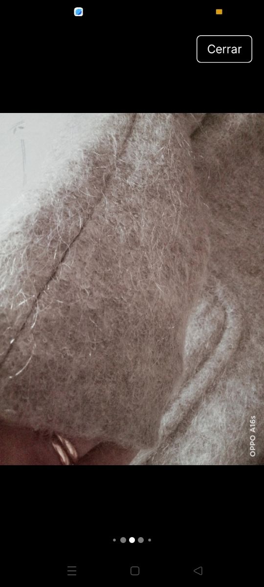 Abrigo Zara Mujer Gris