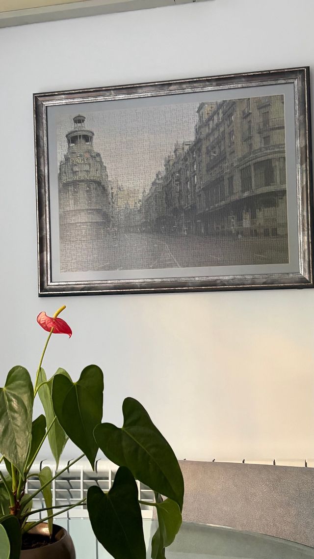 Cuadro Puzzle Antonio López Gran Vía 82x63