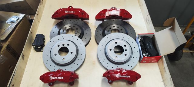 Frenada Brembo 6 pistones bmw