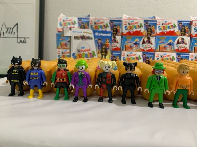 Playmobil Kinder Sorpresa DC Comics