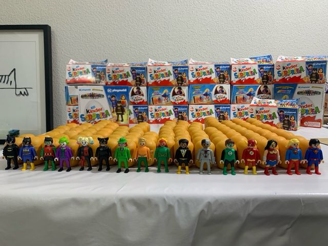 Playmobil Kinder Sorpresa DC Comics