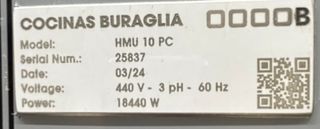 HORNO PANADERIA CON FERMENTADORA - UNOX