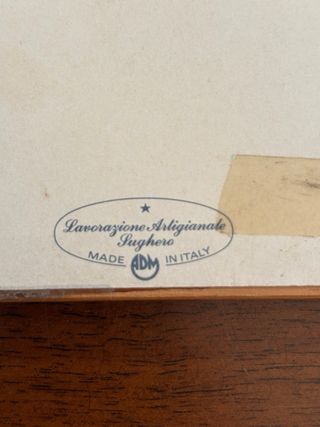 Coppia Quadretti Paesaggio Marino in Sughero