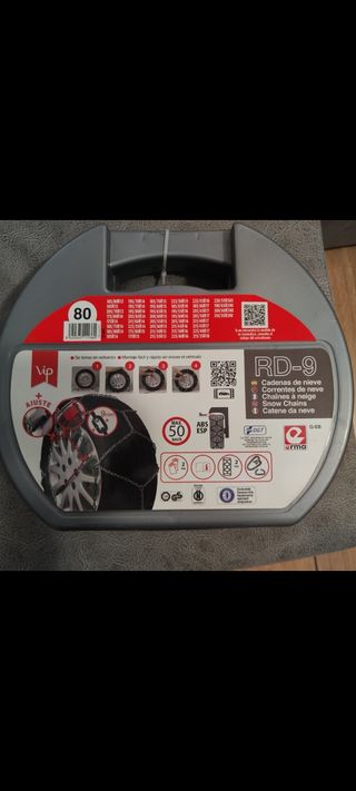 Cadenas para ruedas de coche 80