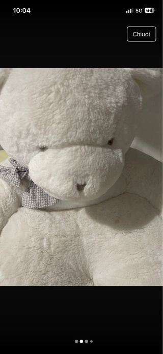 Poltrona Peluche Orsetto Bimbi